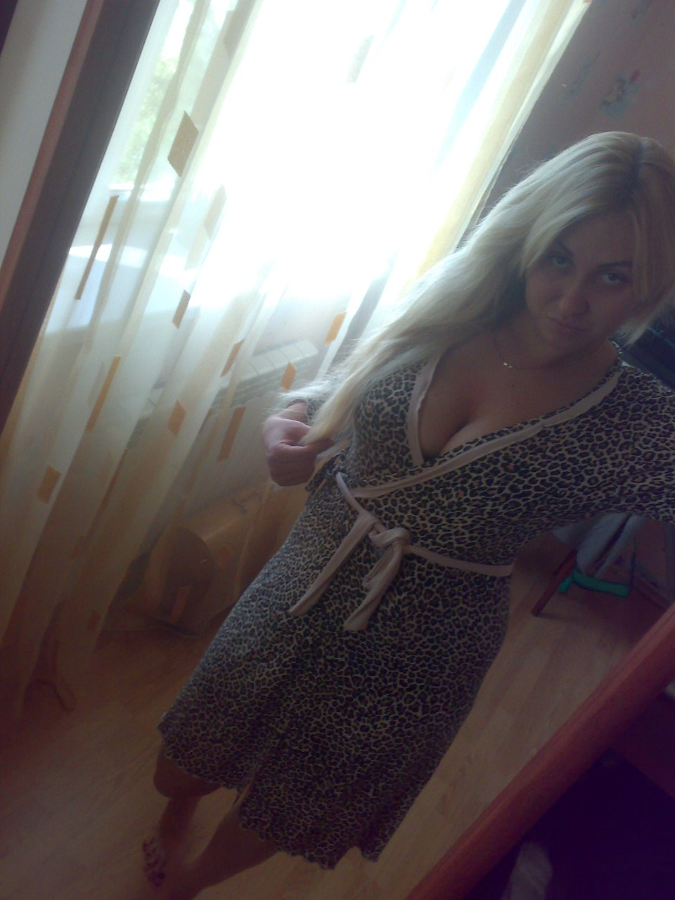 Blonde Loves Taking Explicit Selfies at Home for Personal Porn Collection