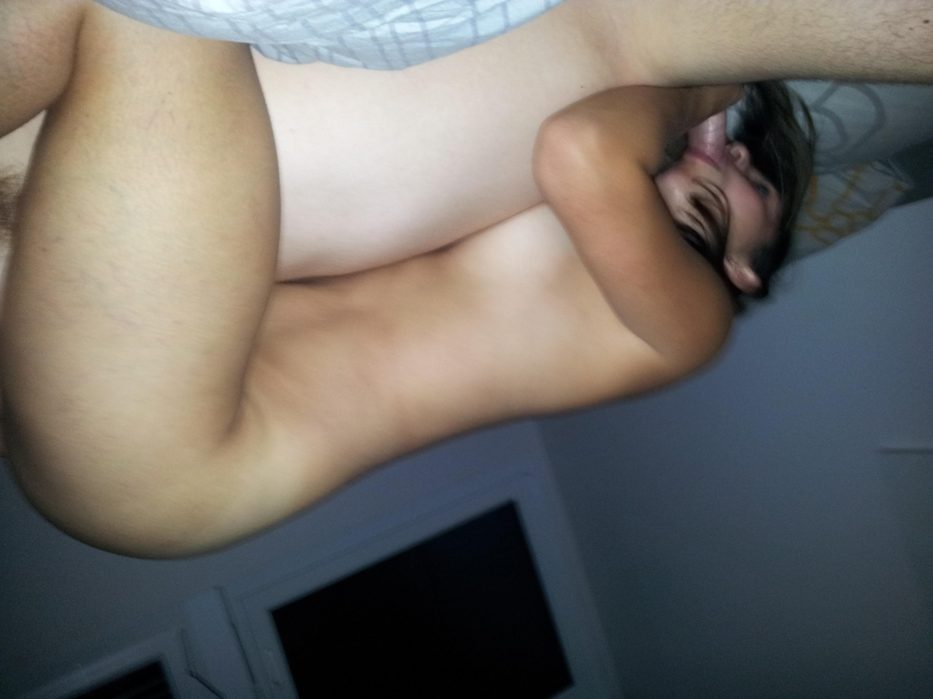 Brunette's Homemade Blowjob and Hardcore Sex Fun