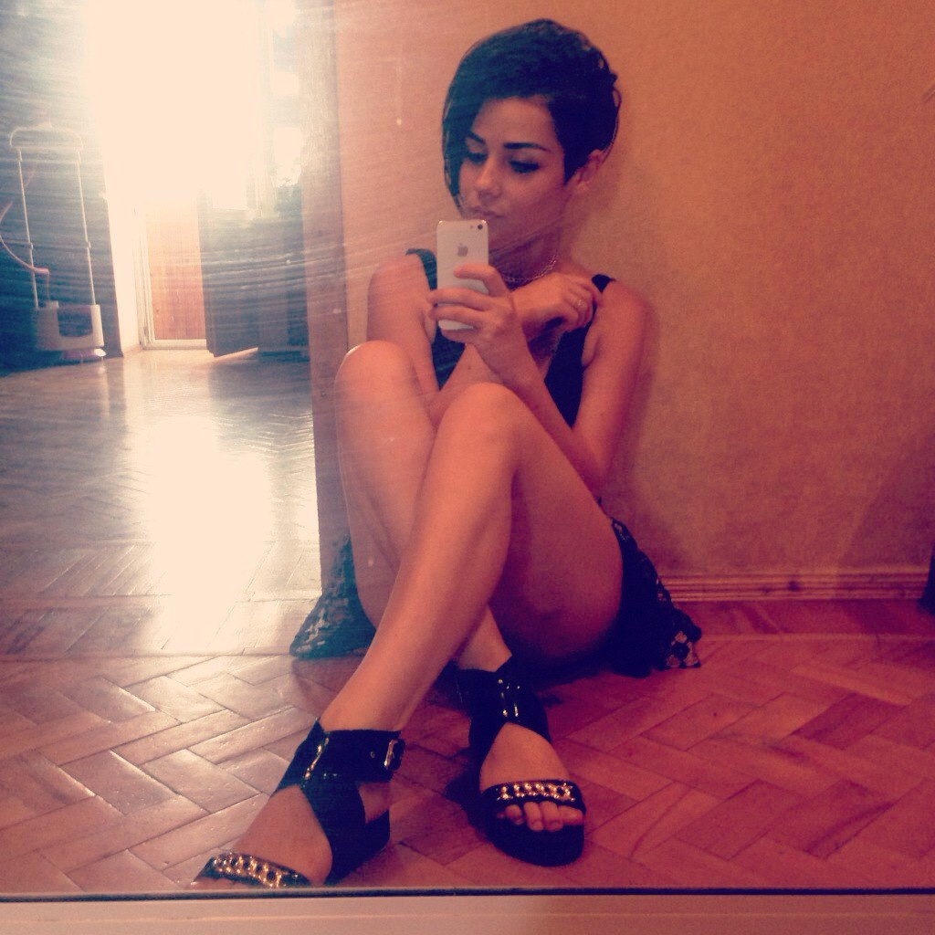 Stunning Nipples on Modest Nude Girl Pose Explicitly