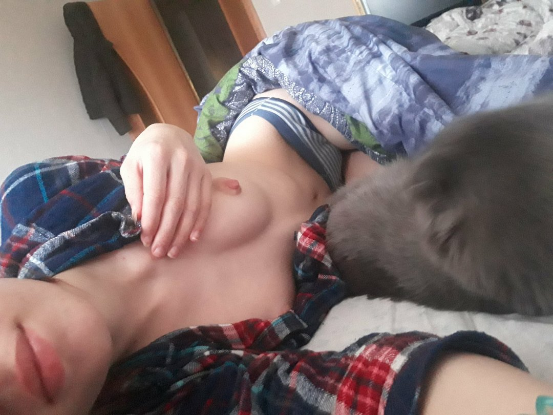 Sexy Girl Slowly Strips, Revealing Her Assets