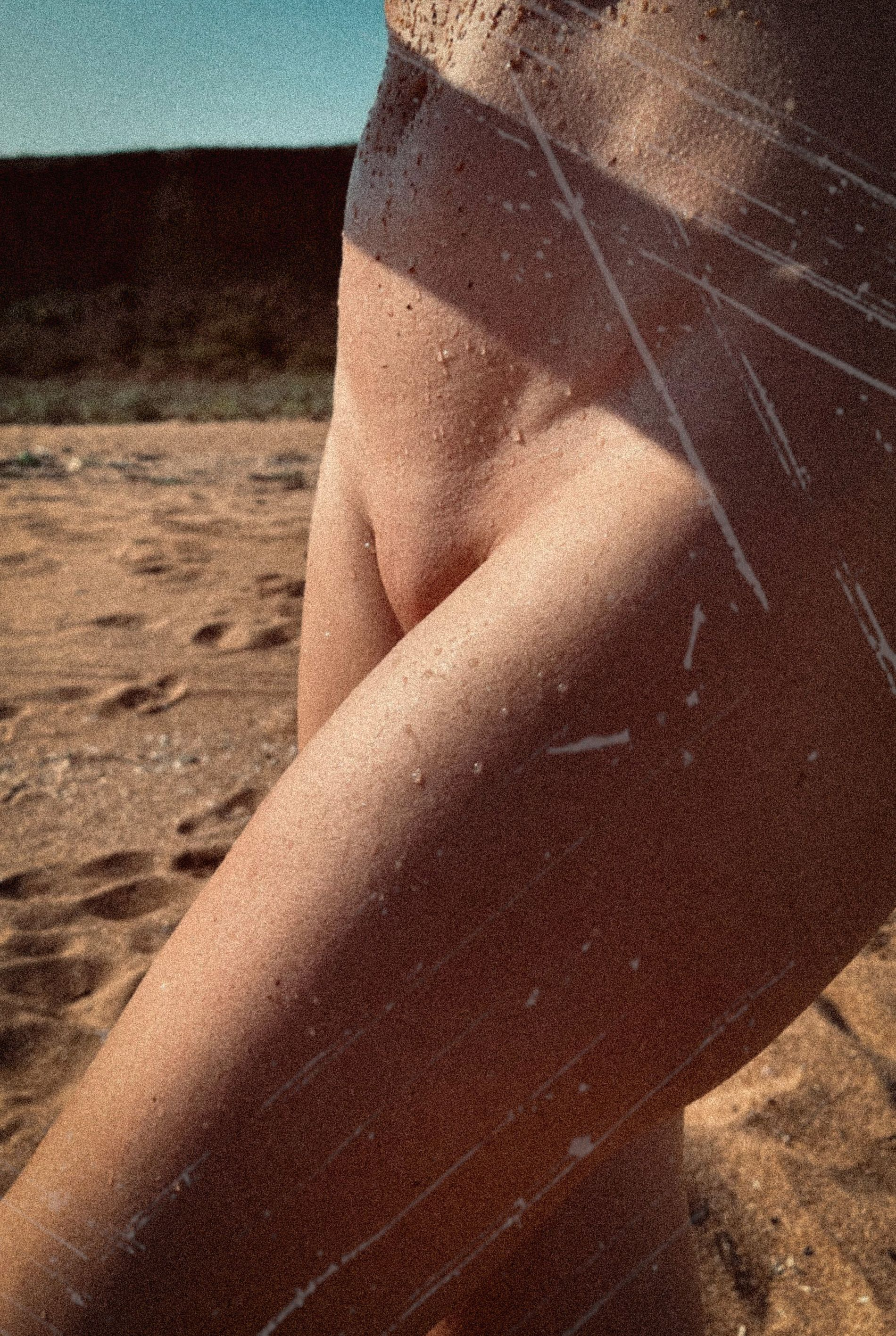 My Stunning Wife Poses Nude in a Seductive Manner