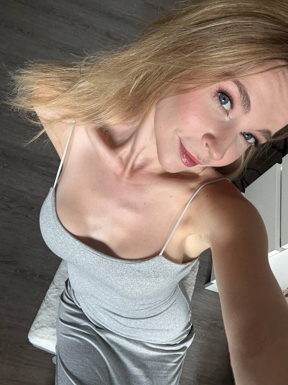 Sexy Woman with Big Boobs. Lady's Personal Photo Album.