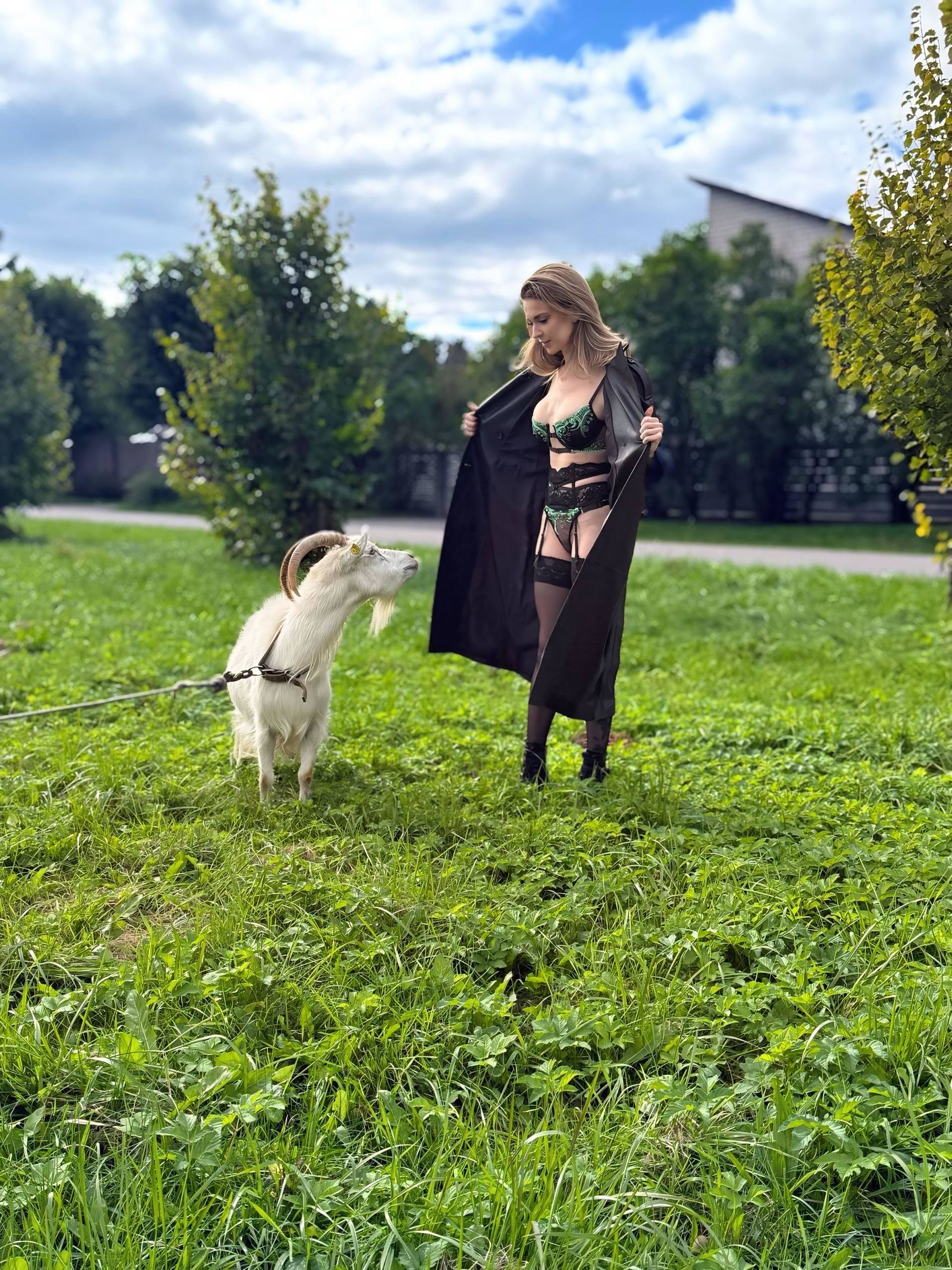 Sexy Woman with Big Boobs. Lady's Personal Photo Album.