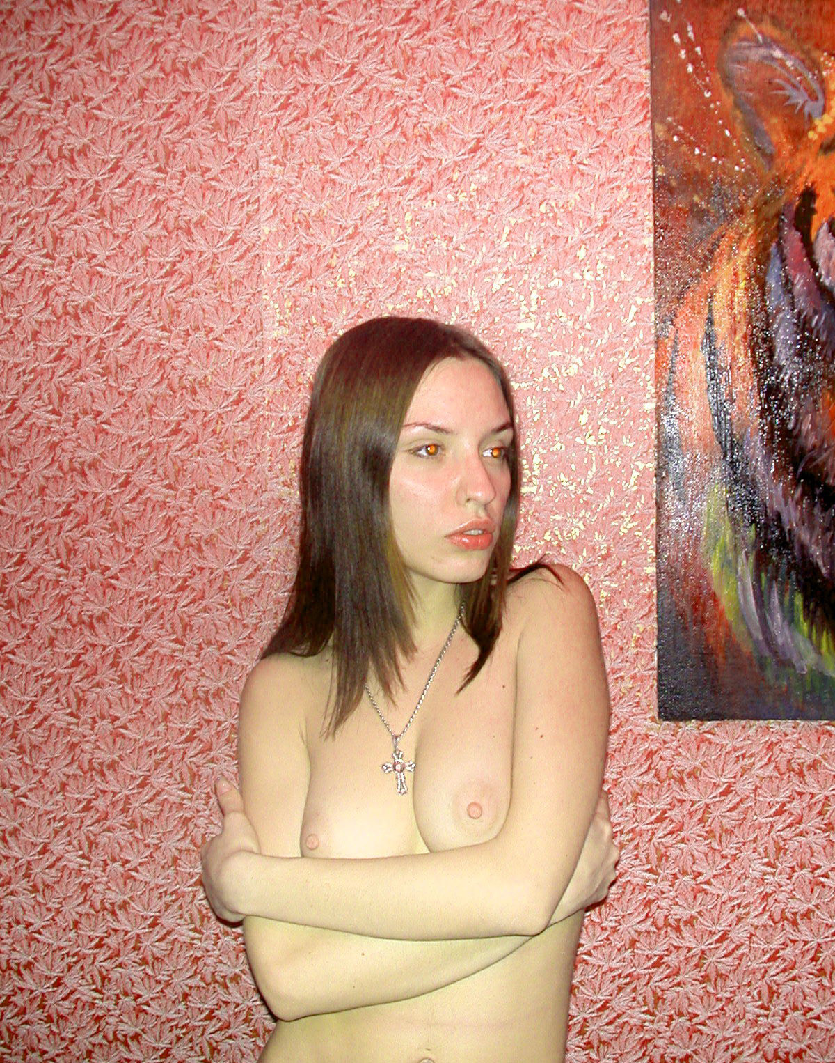 Young Couple Poses Naked Together for Explicit Photoshoot