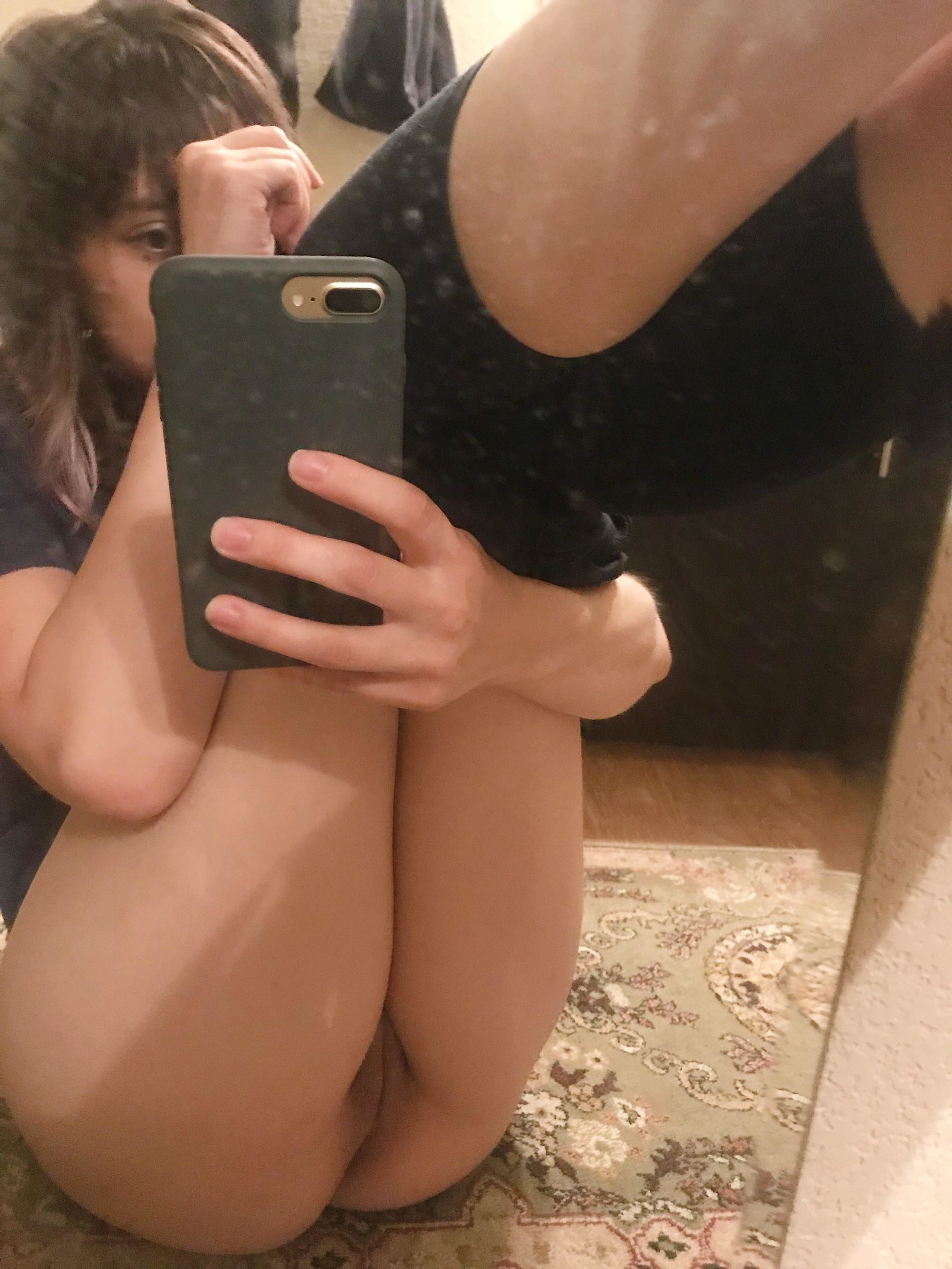 Hot Young Girl Taking Explicit Selfies Everywhere, Anytime