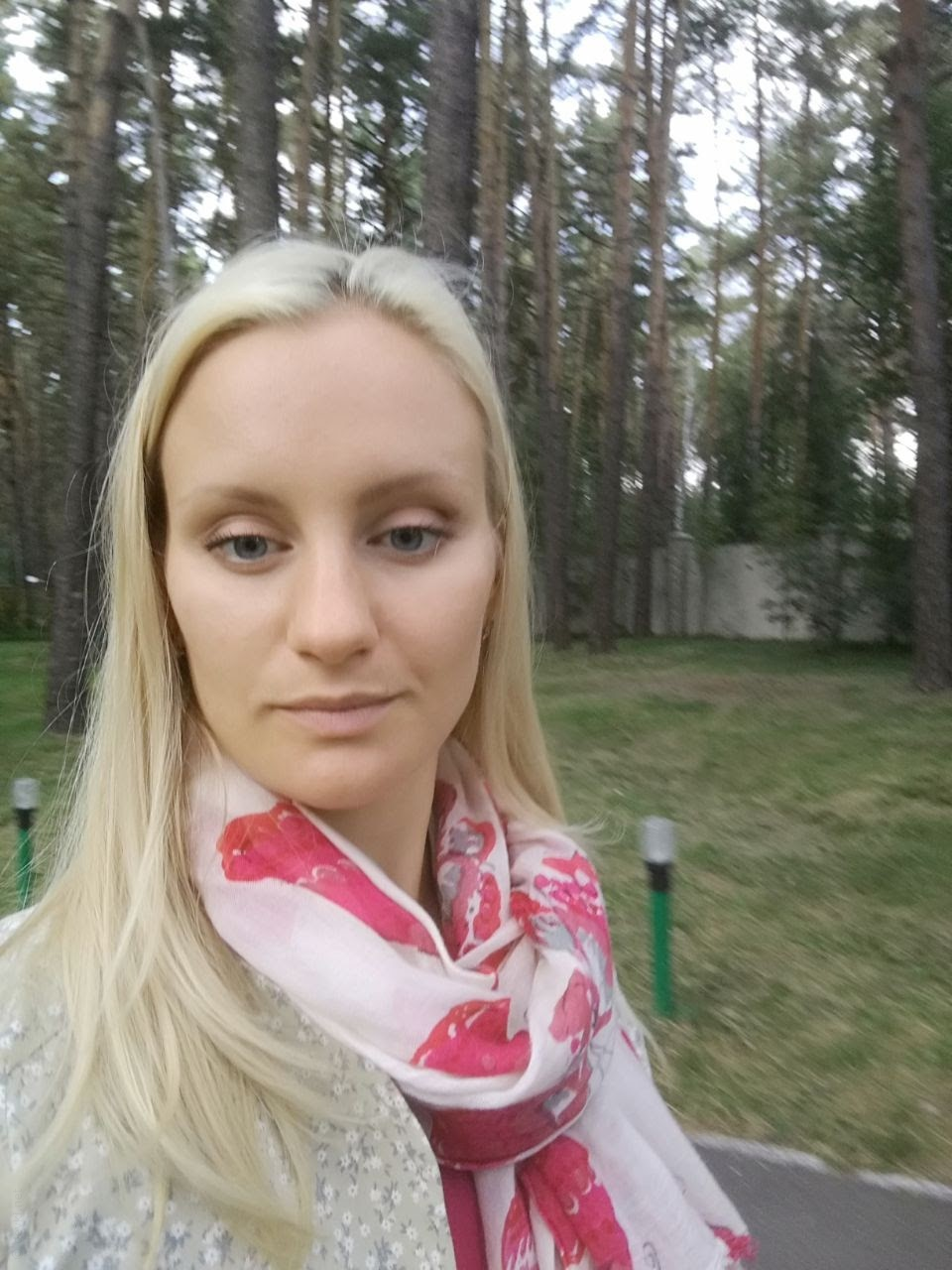 Beautiful Blonde Bombshell in Photo