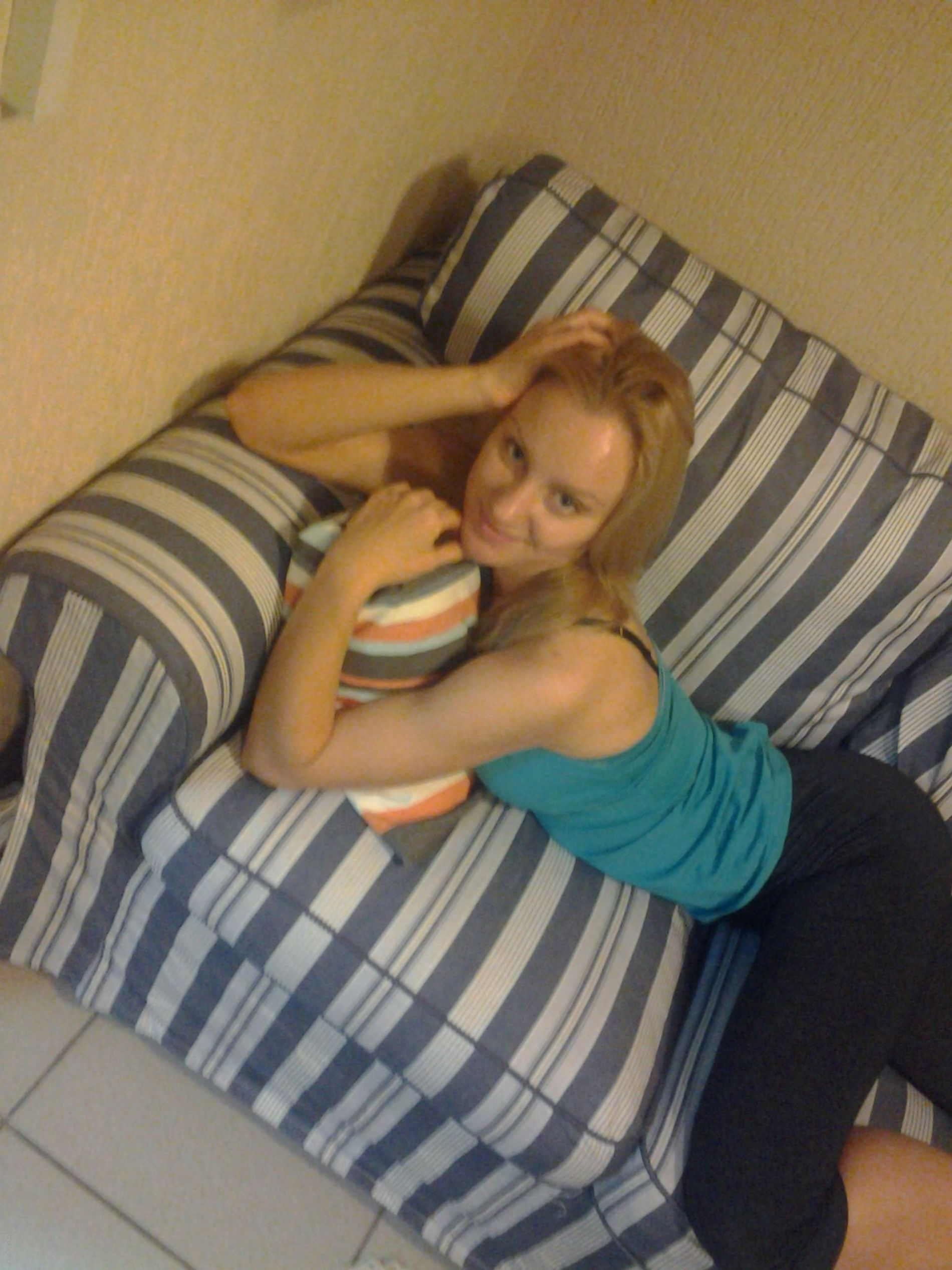 Beautiful Blonde Bombshell in Photo