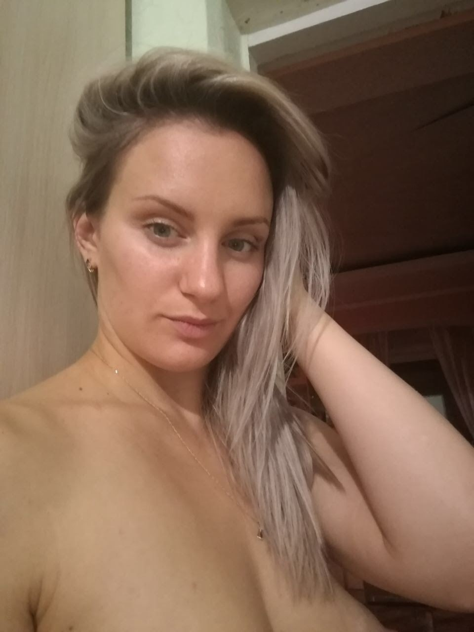 Beautiful Blonde Bombshell in Photo