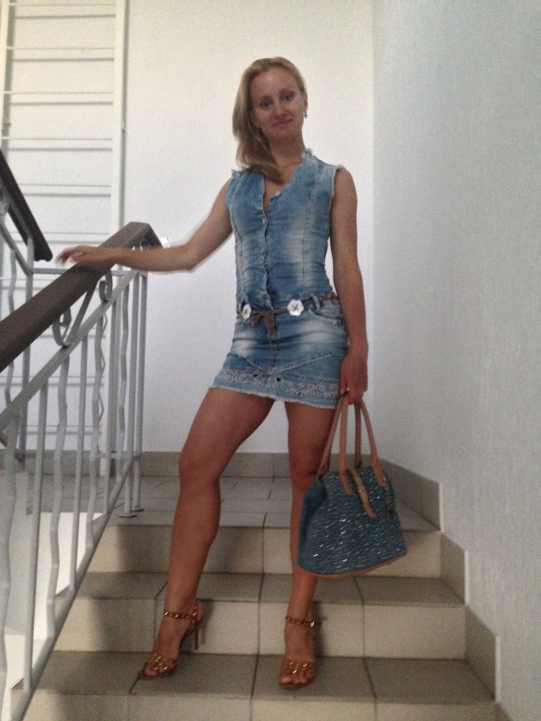 Beautiful Blonde Bombshell in Photo