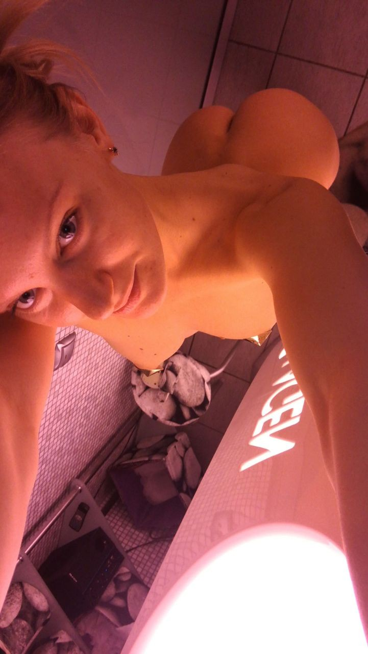 Beautiful Blonde Bombshell in Photo