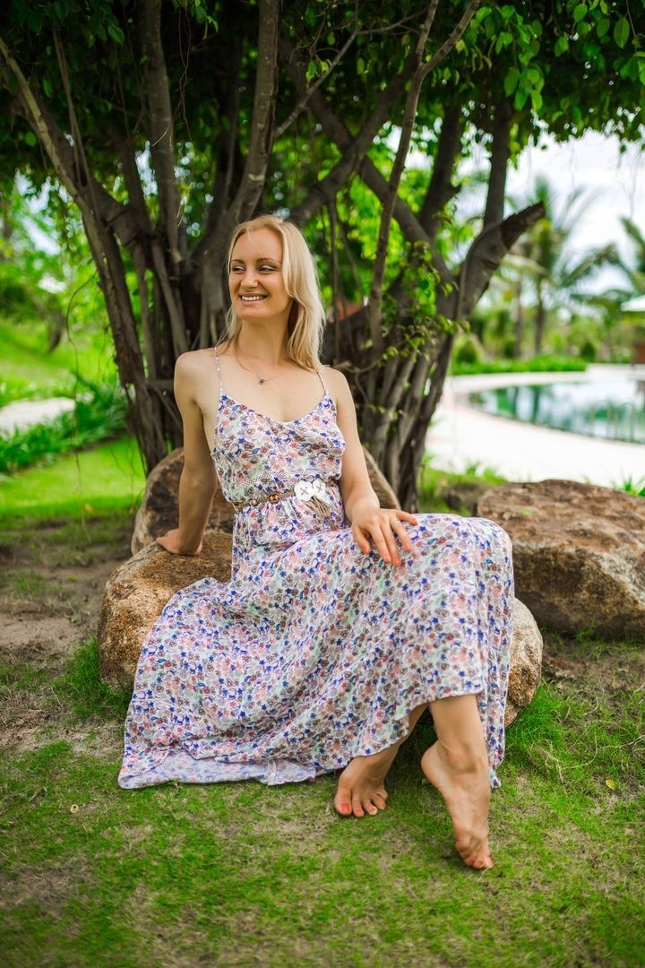 Beautiful Blonde Bombshell in Photo