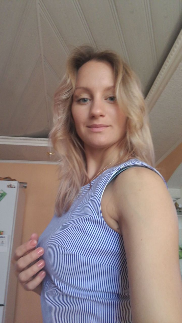 Beautiful Blonde Bombshell in Photo