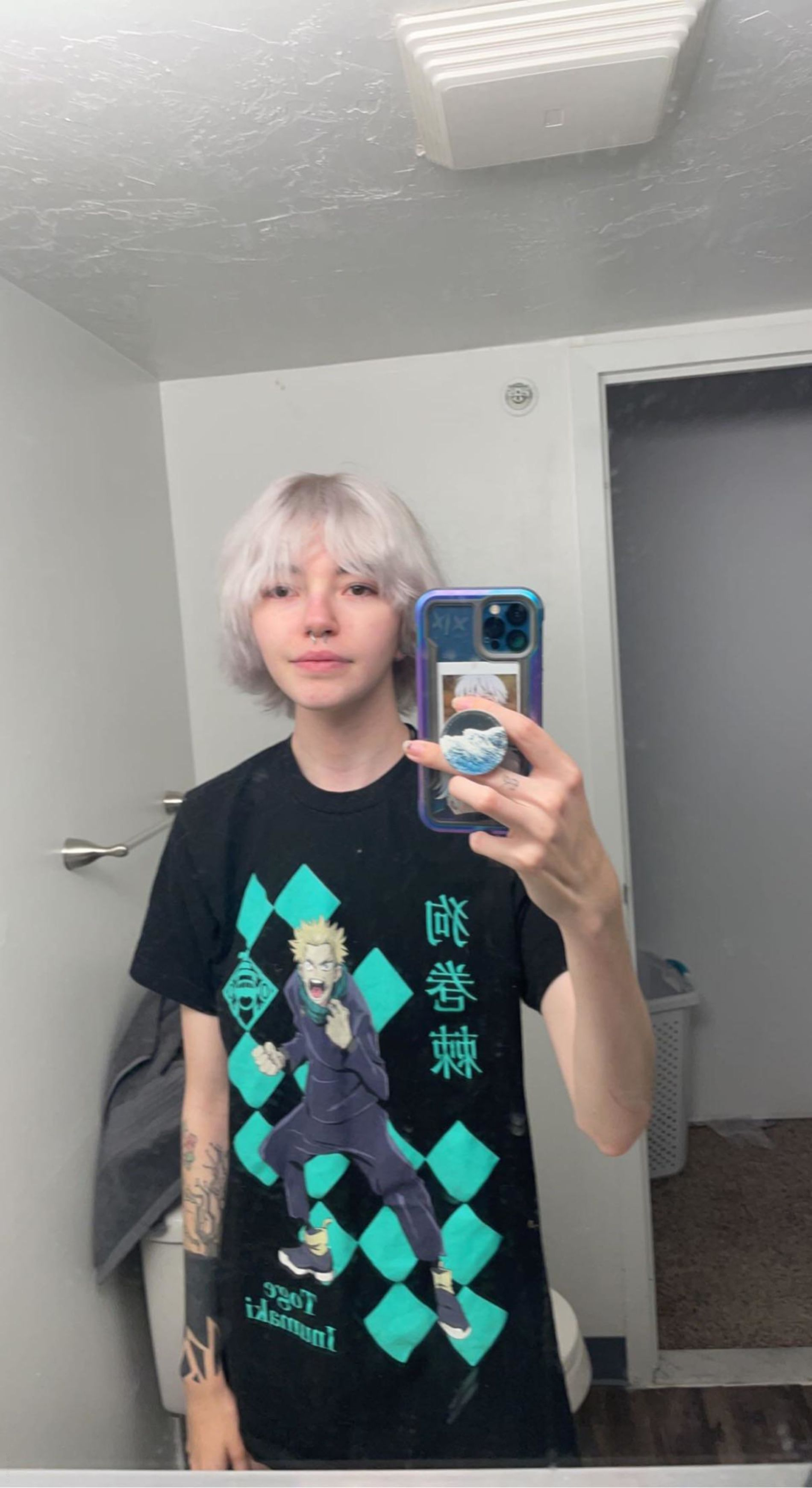 Young Girl with Tattoos, Private Intimate Photos