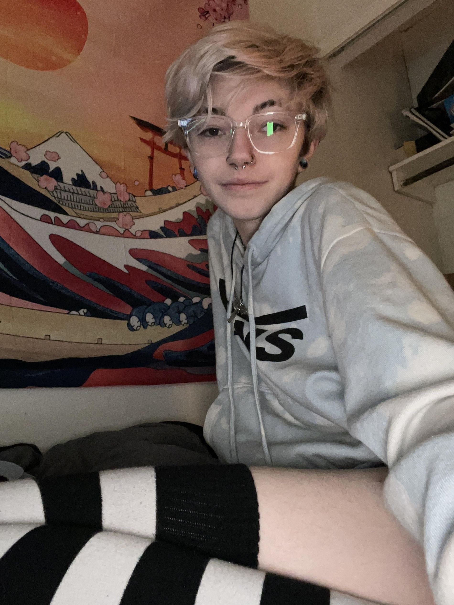 Young Girl with Tattoos, Private Intimate Photos