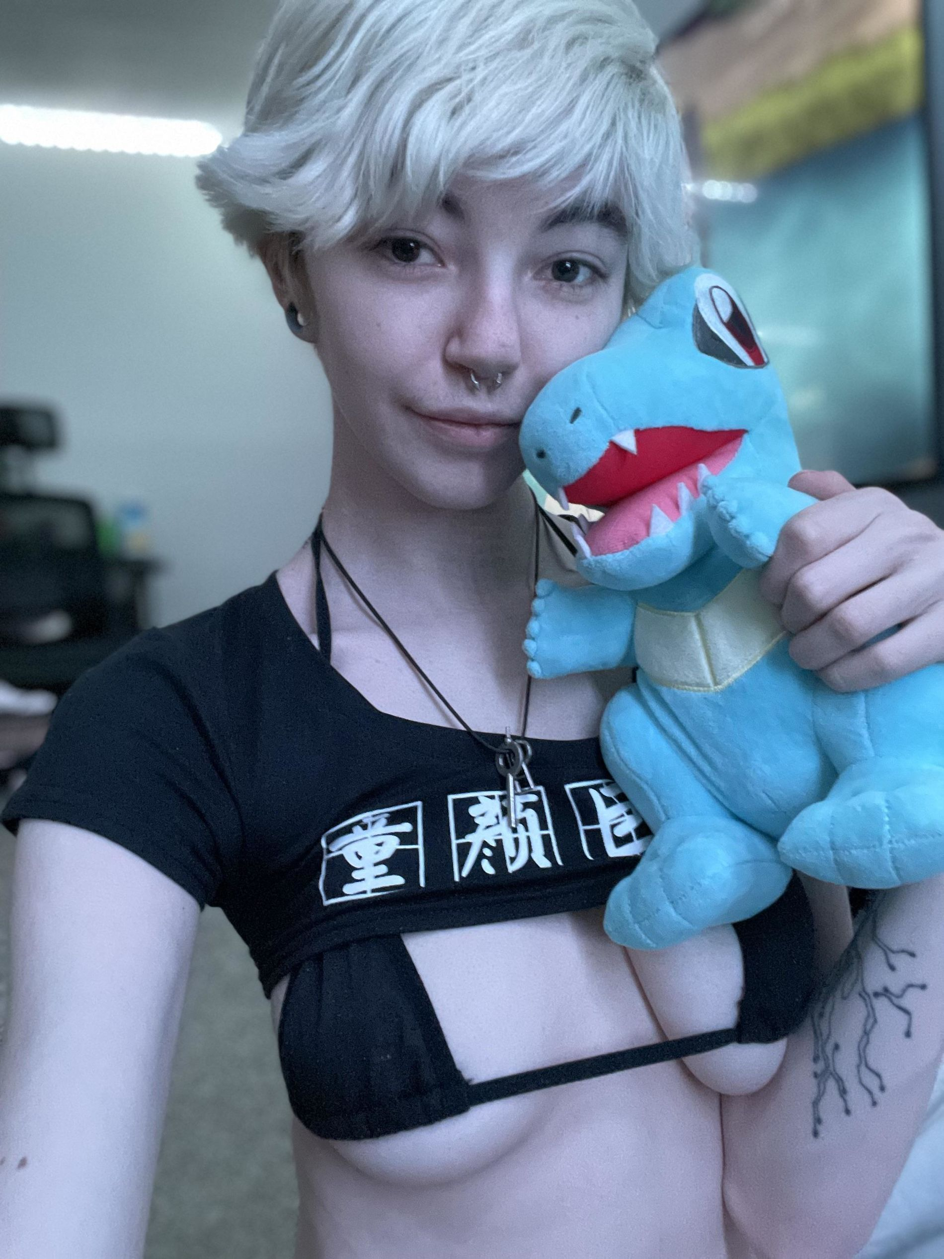 Young Girl with Tattoos, Private Intimate Photos