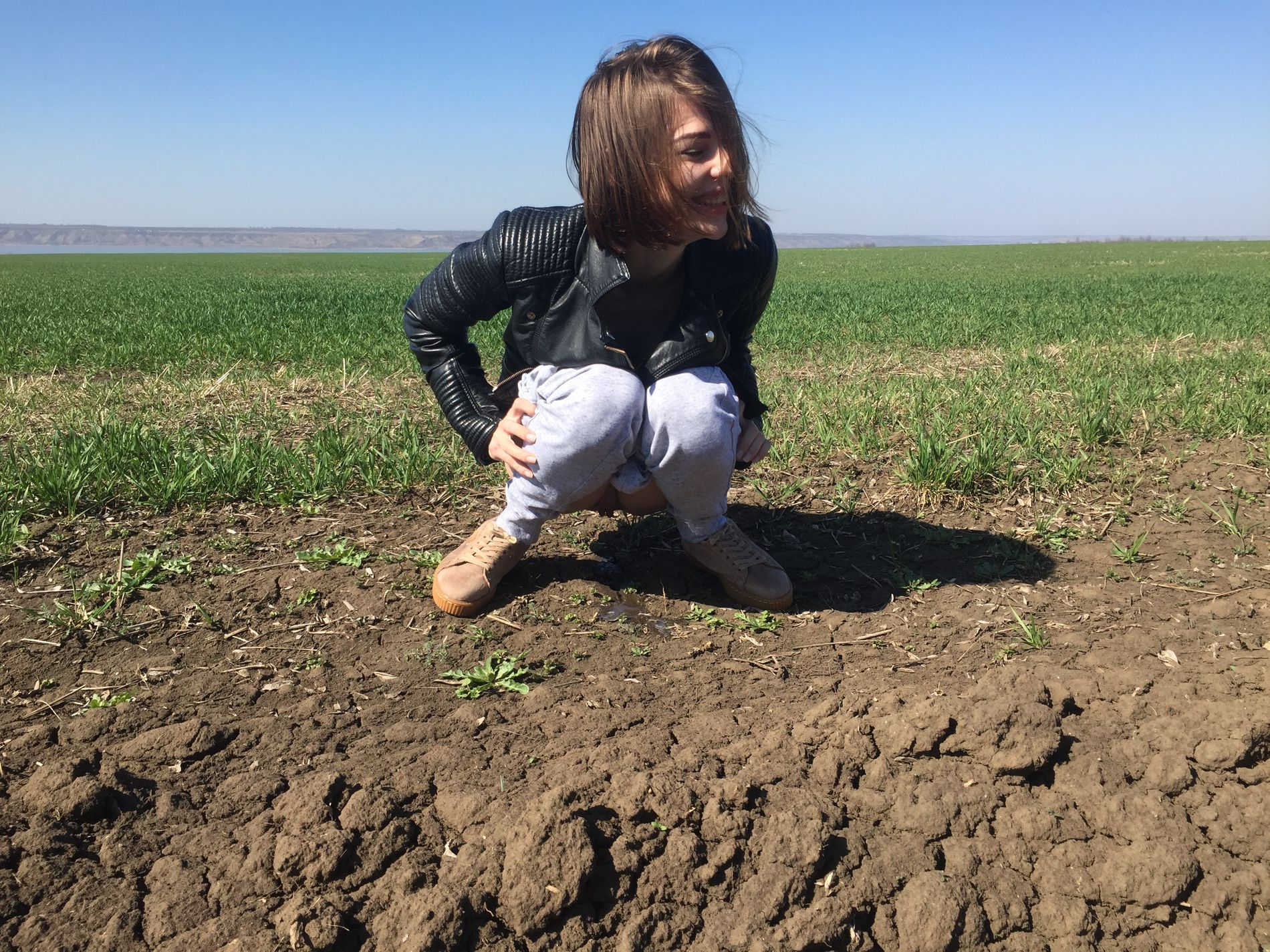 Young girl with tattoos having sex and showing intimate parts in porn photos