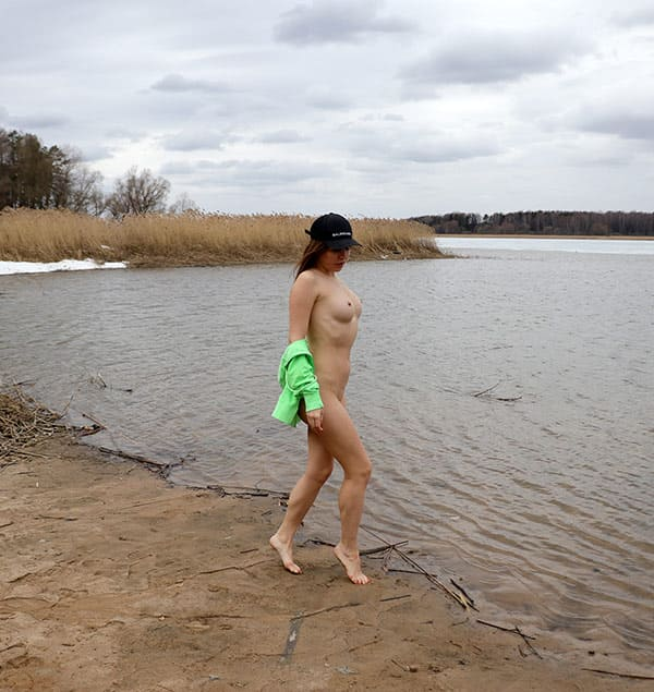 Naked Beauty by Winter Lake Edge