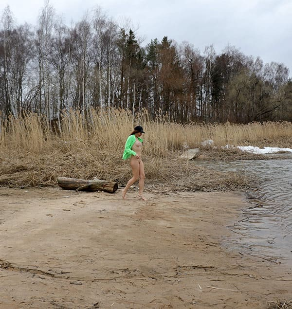 Naked Beauty by Winter Lake Edge